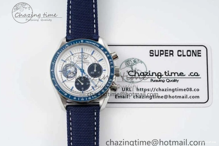 0309 Sophisticated Speedmaster Professional “Silver Snoopy Award” 50th Anniversary V6SF 1:1 Best Edition A7750(Mod) 7846